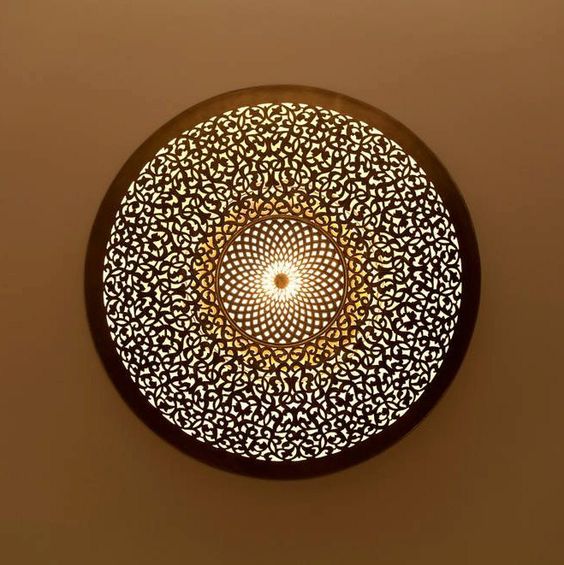 Moroccan Lamp Motifs