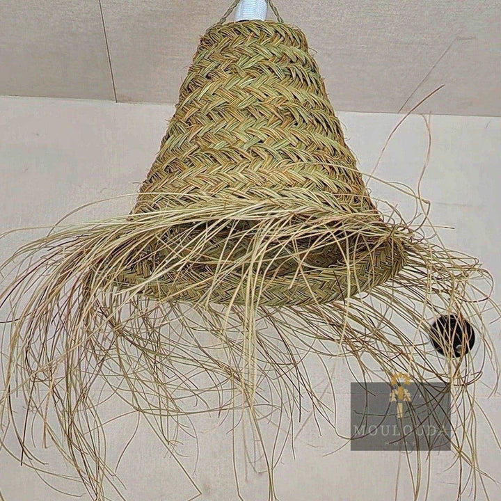 Moroccan pendant light, Rattan chandelier, hanging lantern, Moroccan lantern - Mouloudahome