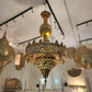 Moroccan pendant lamp, Brass chandelier, handmade moroccan lamp