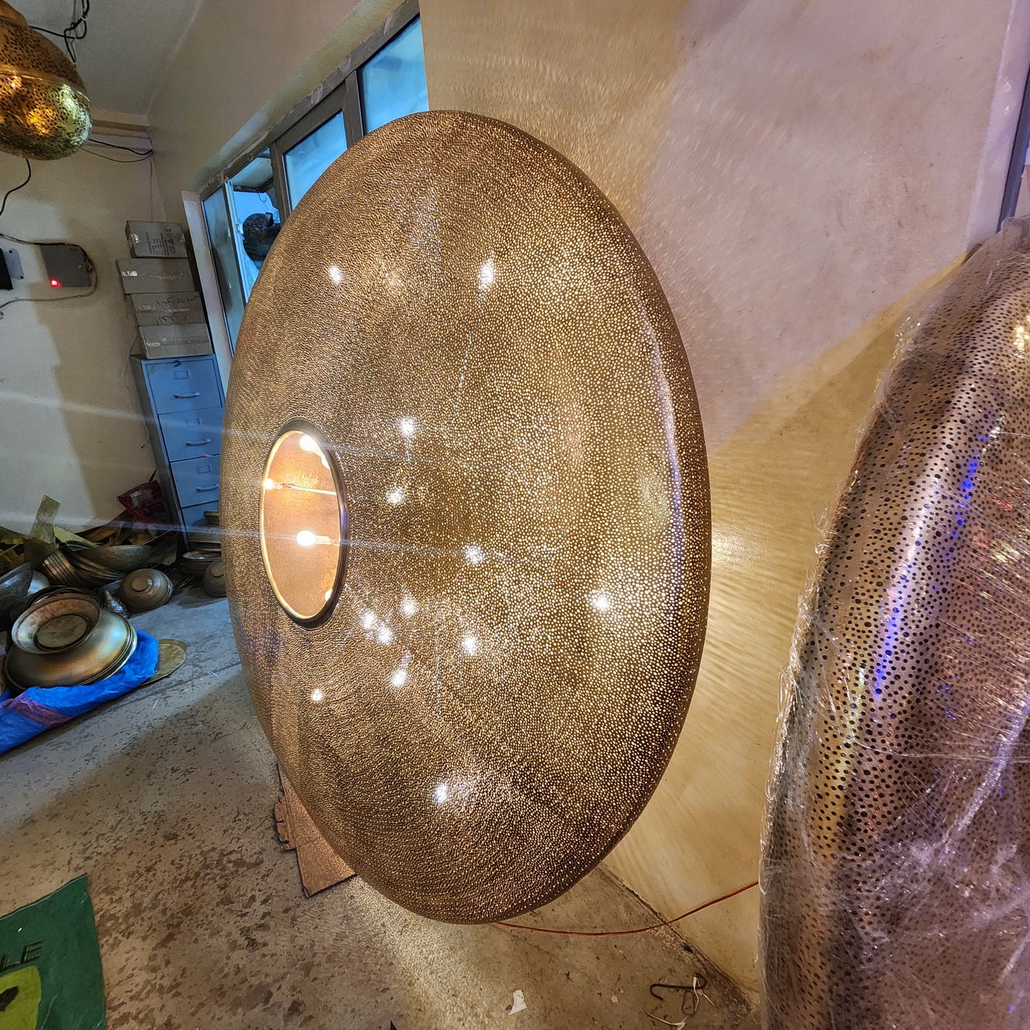 Large pendant lamp, chandelier, Moroccan lamp