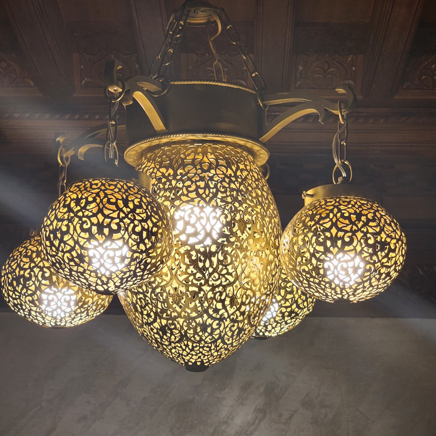 Luxury chandelier, 5 pieces chandelier, designer lamp