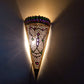 Wall lamp, Moroccan lamp, brass and Glass color wall lamp