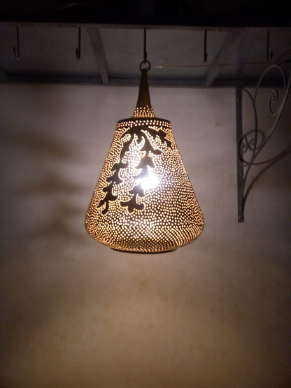 Pendant lamp, brass ceiling lamp, Moroccan lamp