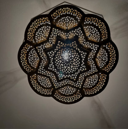 Moroccan pendant brass light, moroccan lamp,hanging lamp moroccan ceiling lamp,handmade chandelier,brass lamp, Morocco brass lantern