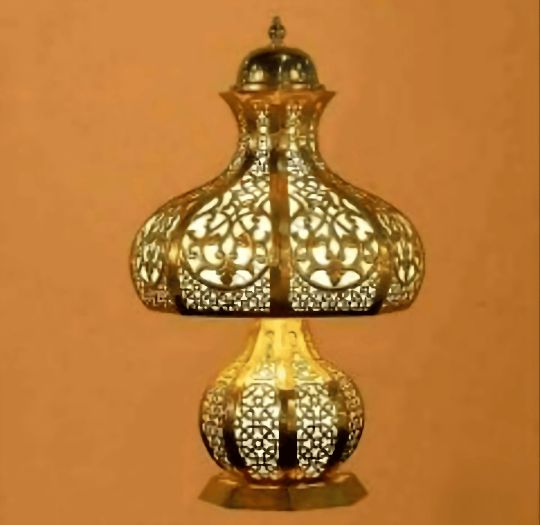 Rozana Table lamp, standing lamp, art decor, designer lamp - Golden Glory Limited