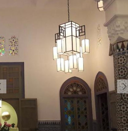 Modern chandelier, Moroccan light fixture, ceiling light, pendant lamp
