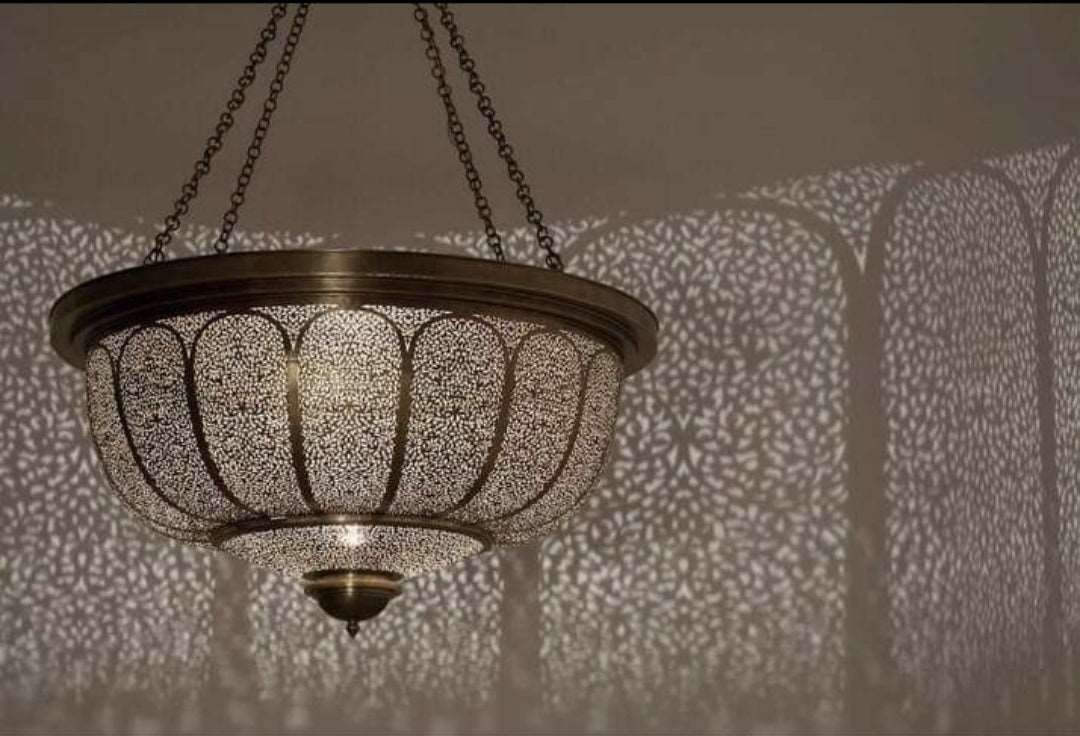 Luxury chandelier, made from brass, large chandelier