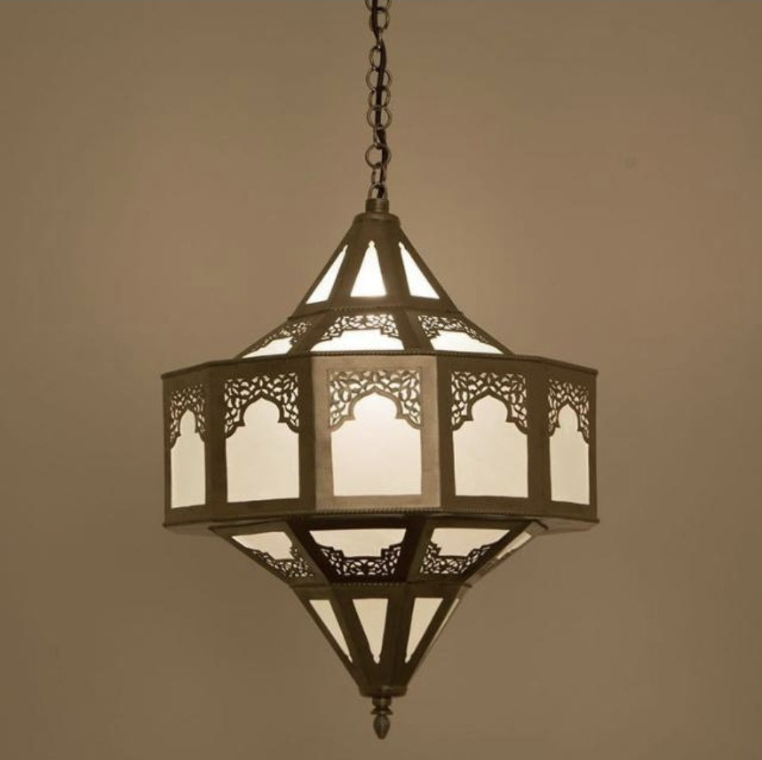 Art deco chandelier, Moroccan lamp, pendant lamp