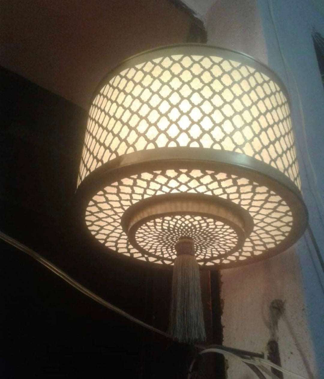 Copper chandelier, Designer Chandelier, Moroccan lamp