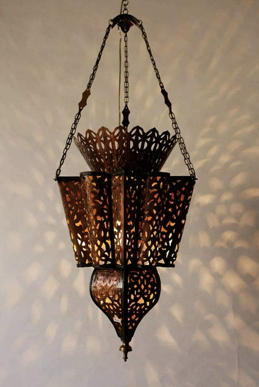 Moroccan Ceiling Lights, architectural Ceiling light, Bronze ceiling lamp