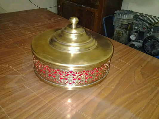 luxury table box, candy box, handmade brass box