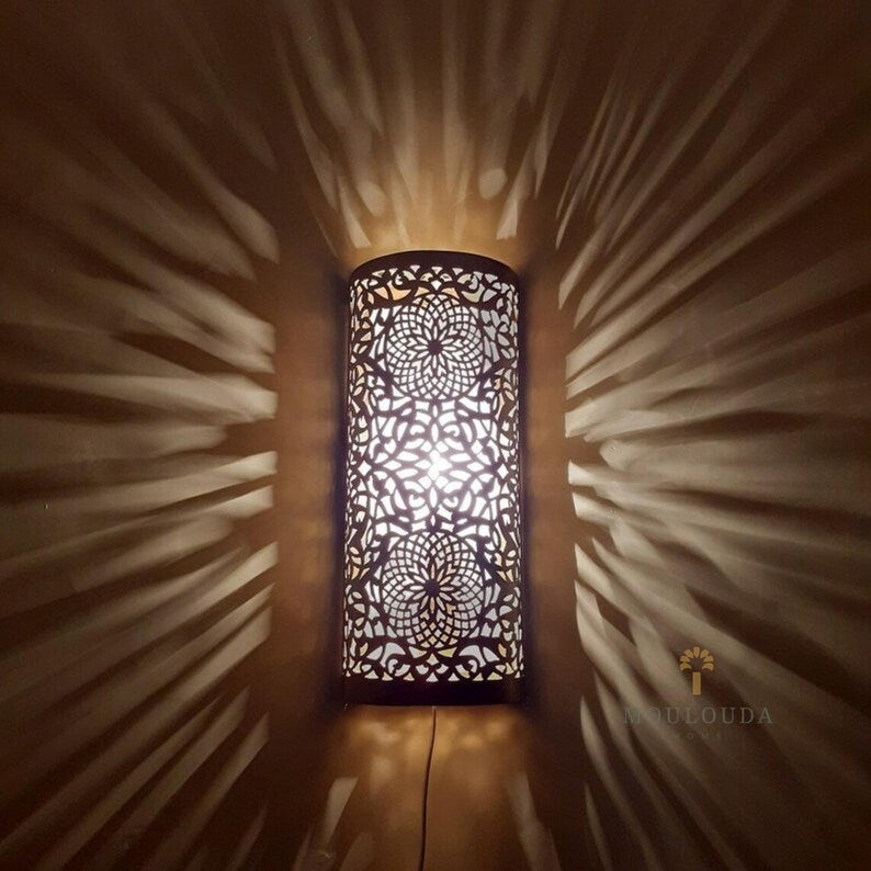 Moroccan lamp, Wall lamp, Lantern, Wall sconce