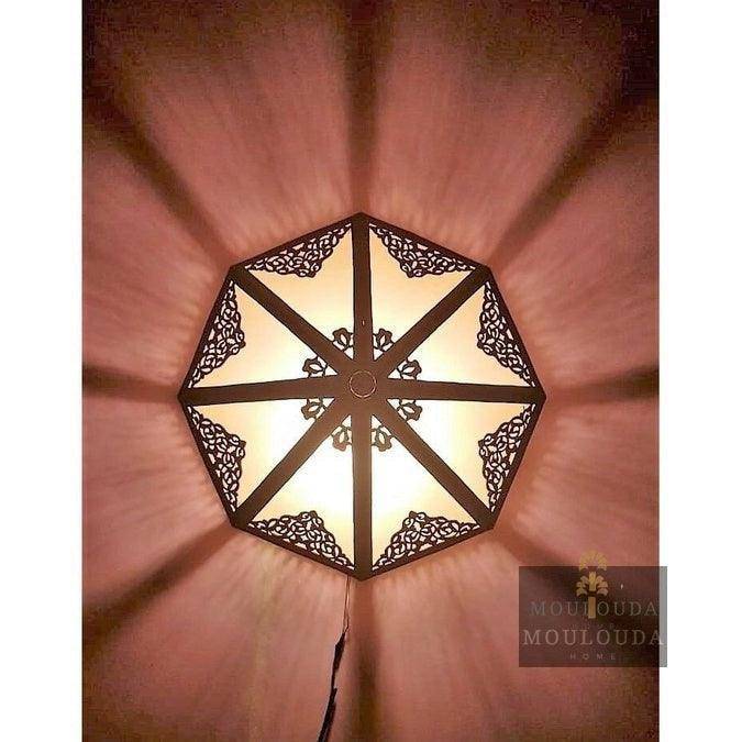 Moroccan Chandelier, Ceiling Light, Deluxe  Moroccan Lantern , use Also as Wall light, Strong Conception, Original Patterns,