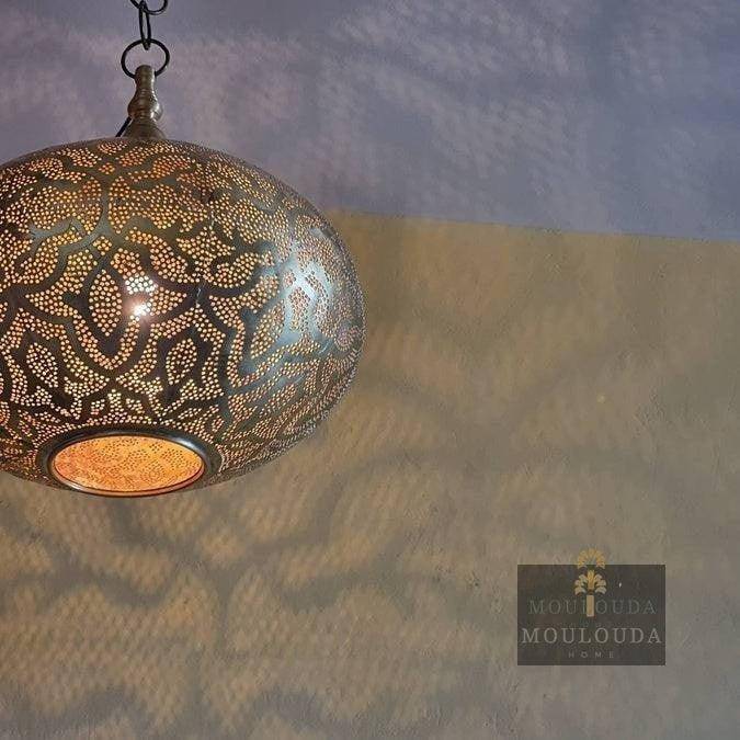 Moroccan pendant light, chandelier, hanging lantern, Moroccan lantern, designer lamp, ceiling light, 5 finishes available