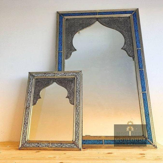 Moroccan Mirror, Beautiful Handmade Craft, Boho Decor, wall sconce, Decor Mirror, Sculpted Mirror