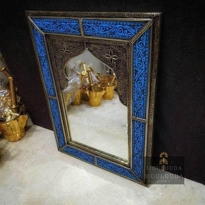 Moroccan Mirror, Beautiful Handmade Craft, Boho Decor, wall sconce, Decor Mirror, Sculpted Mirror