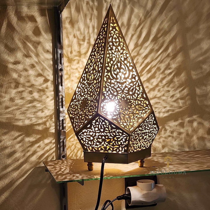 Handmade Moroccan Lamp - Luxury Standing/Table Lamp for Beautiful Moroccan Lighting