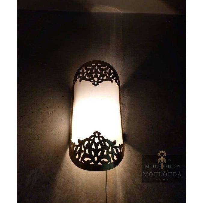 Moroccan Wall sconce, Wall lamp fixture, Designer lamp, Art Deco lamp, Handmade From Golden Brass Copper