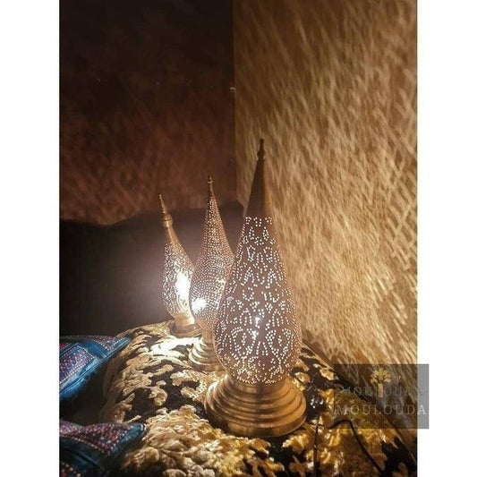 Moroccan Table lamp, art deco lighting, boho Chic, desk lamp, standing lamp, Moroccan lights, 4 Colors and 3 Sizes available