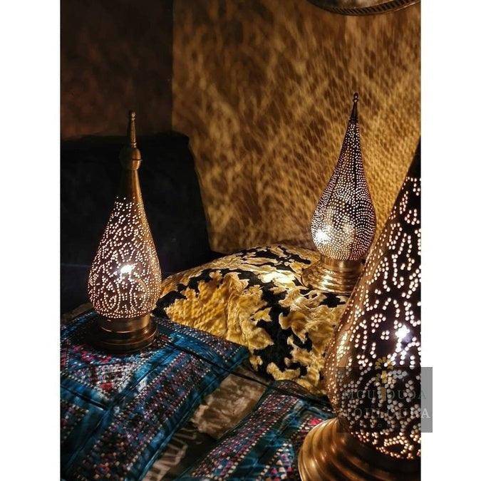Moroccan Table lamp, art deco lighting, boho Chic, desk lamp, standing lamp, Moroccan lights, 4 Colors and 3 Sizes available