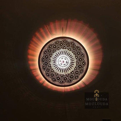Designer lamp, Moroccan light, wall sconce, wall light, moroccan lamp, brass lamp, ambient lighting, moroccan wall lamp.