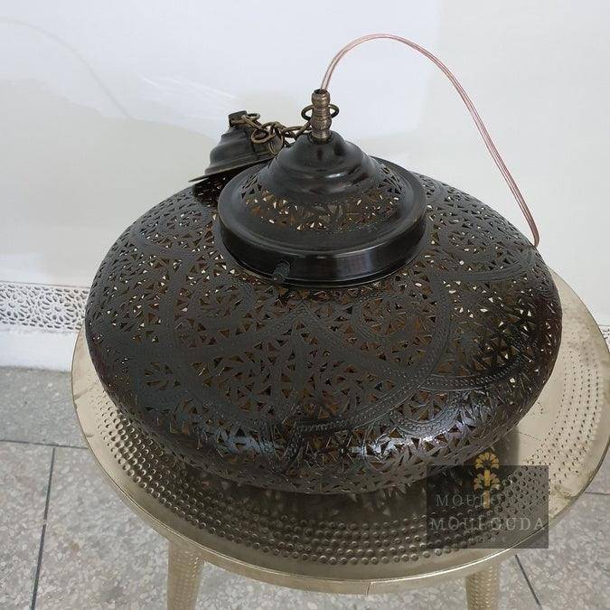 Moroccan Chandelier, pendant light, Moroccan design, handmade chandelier lighting, designer lamp, 5 colors available