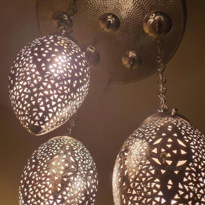 Moroccan Chandelier, pendant light, Moroccan Style, design lamp, Moroccan lighting, ceiling fixture, 5 Colors available