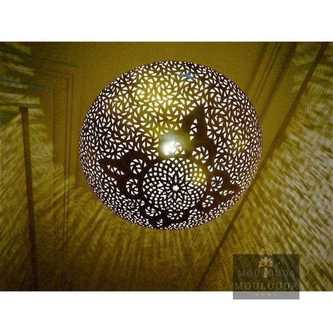 Oval Ceiling Light, Nice and Clean Design, Moroccan Lighting, Art Déco Ceiling Mediation Chandelier