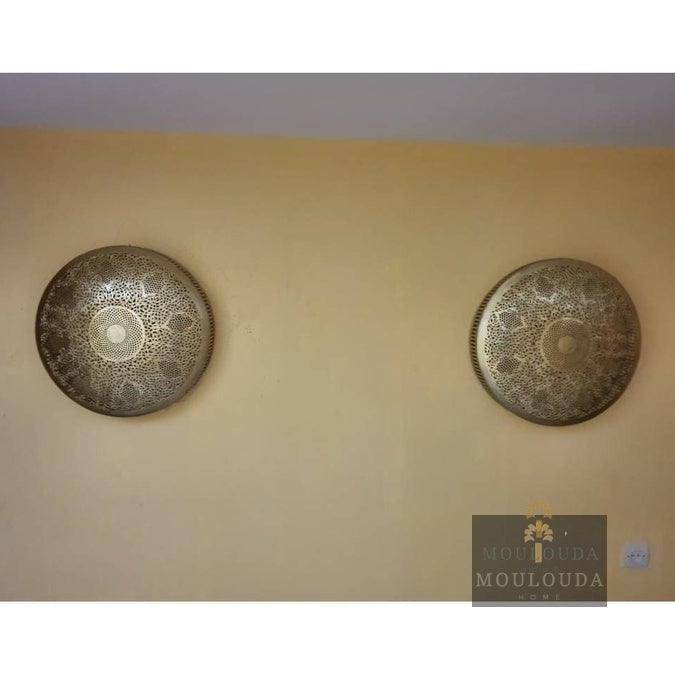 Unique Wall Lamp the fineness of Moroccan Wall Sconce 19,6 in & 27,5 in Diameter Light Art and a Romantic lighting