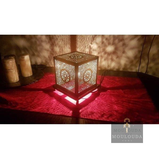 Moroccan Standing Lamp, Cubic Sconce - Moroccan Lighting - Art Deco Lamp - Table Lamp - Art Lamp - floor lamp