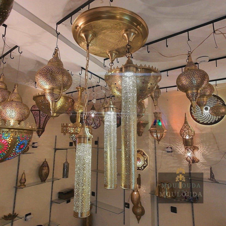 Moroccan Chandelier, Moroccan ceiling light, Moroccan lamp,