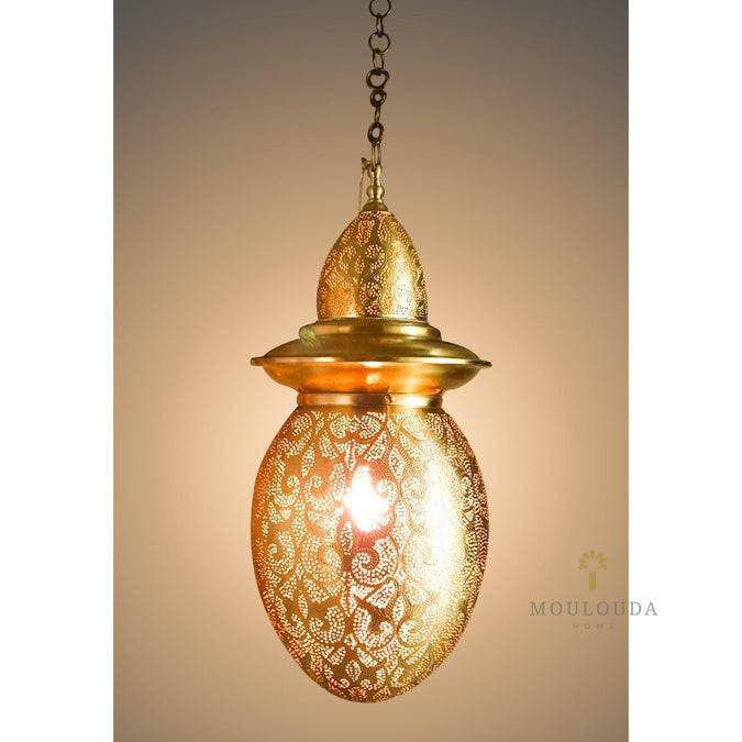 Unique Ceiling Light Moroccan Lamp Design Handmade by Master 50 cm length