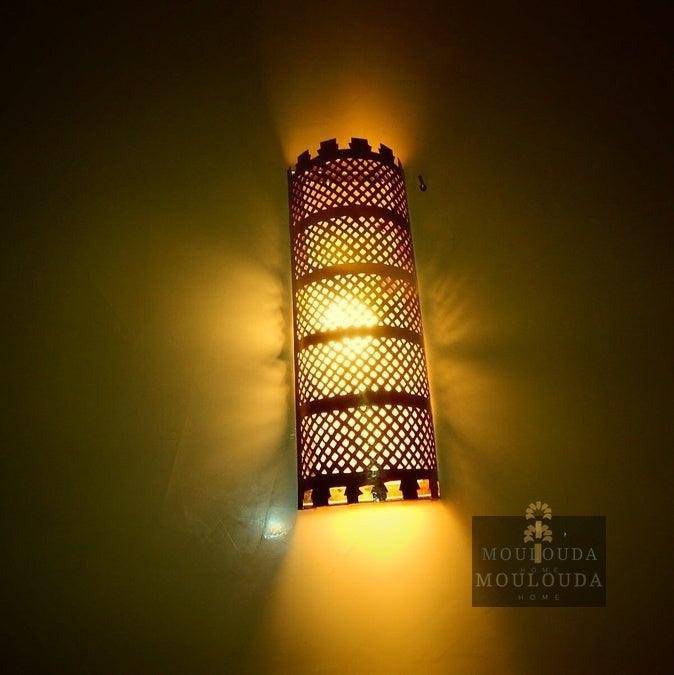 Beautiful Wall Lampe Copper Handmade