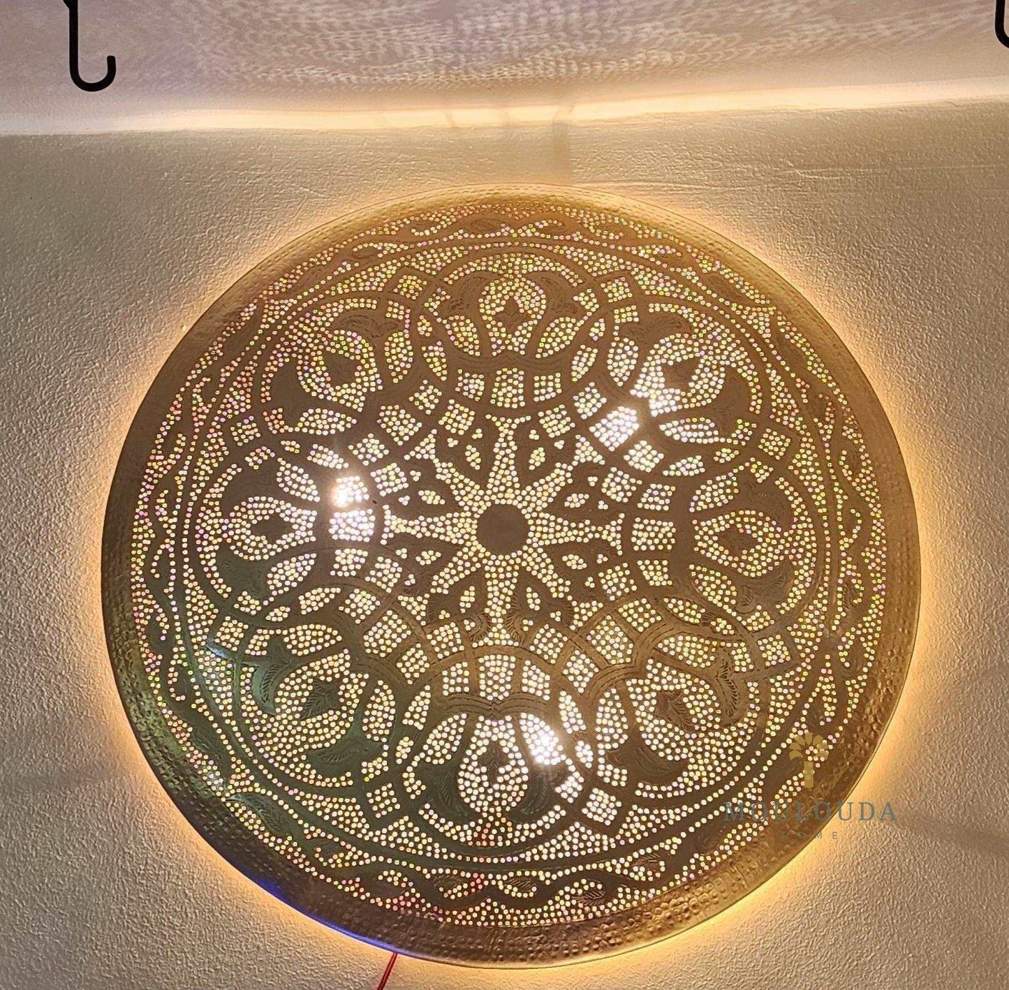 Designer Moroccan Wall Sconce - Add Boho Chic to Your Wall Decor