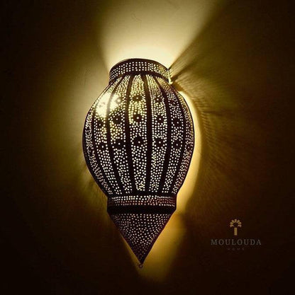 Elevate Your Home Decor with this Stunning 17.7" Original Moroccan Wall Sconce