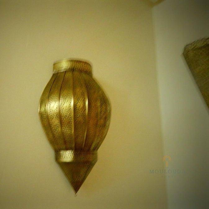 Elevate Your Home Decor with this Stunning 17.7" Original Moroccan Wall Sconce