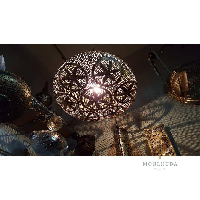 Epic Moroccan Chandelier Ceiling Light with Beautiful Shape Patterns Ambiance Light