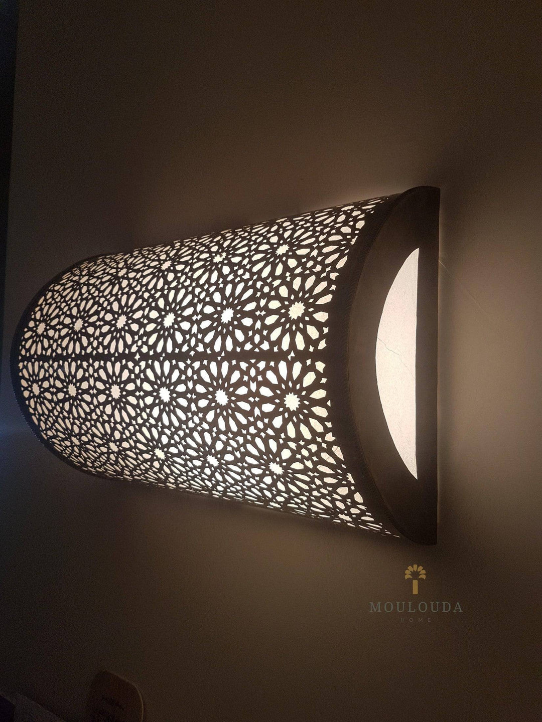 Luxury Wall Lamp: Handmade Moroccan Art Deco Wall Light