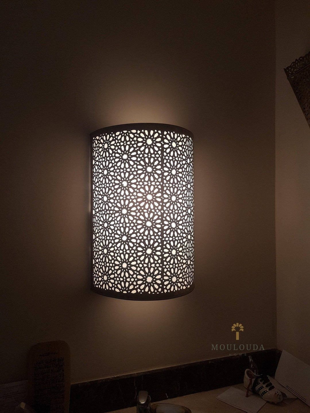 Luxury Wall Lamp: Handmade Moroccan Art Deco Wall Light