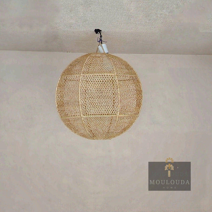 Moroccan chandelier, Rattan pendant light, hanging lantern, Moroccan lantern