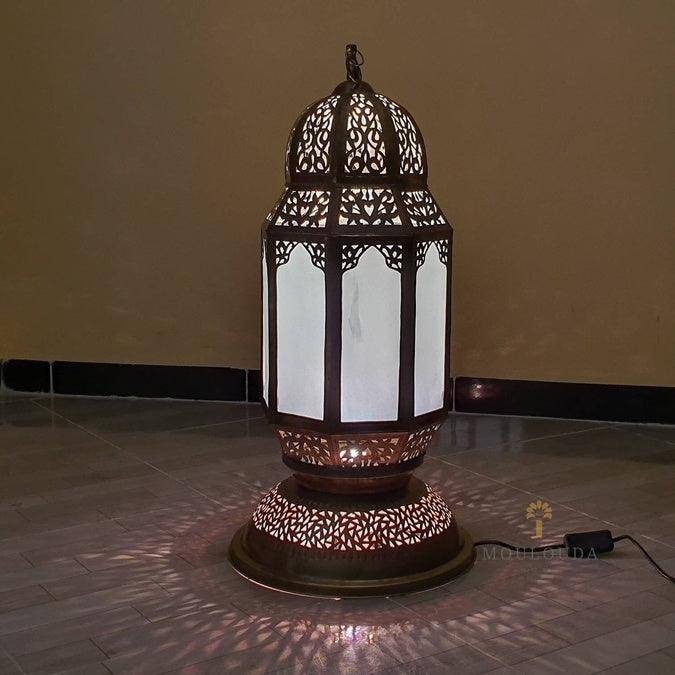 Standing lamp, lanterne, Moroccan Art Deco, Table lamp, desk lamp,, Chandelier and Ceiling lamp