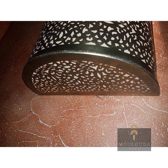 Unique Large Wall Lamp, Moroccan Design, Lighting, Wall Art Decor, Deluxe Wall Sconce