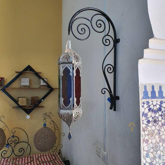 Wall sconce, Moroccan wall light, comes with wall mount bracket, multi color wall lamp,