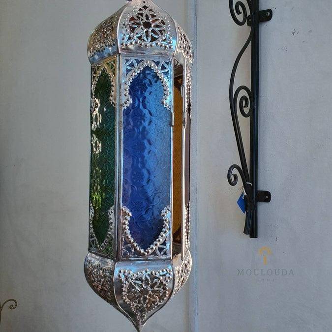 Wall sconce, Moroccan wall light, comes with wall mount bracket, multi color wall lamp,