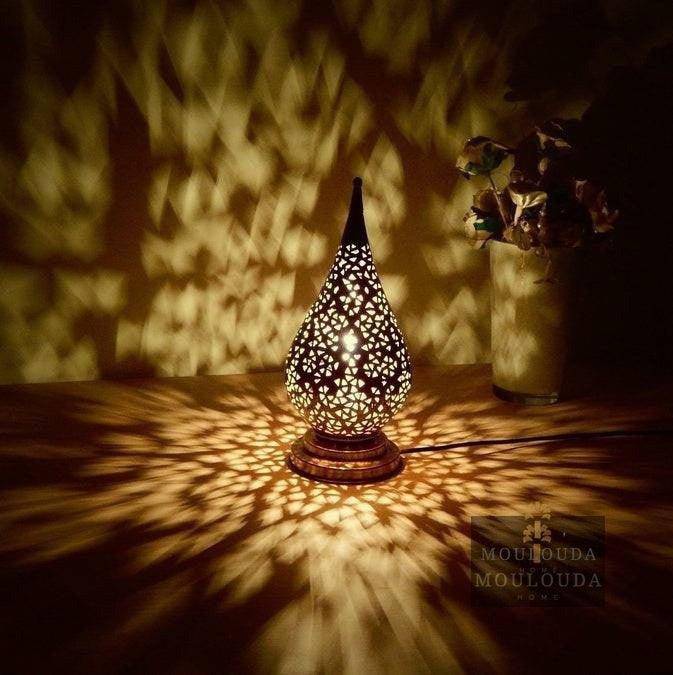 Moroccan Table lamp, Standing lamp, Moroccan Treasures lamp, beautiful Pattern Light, Bohemian Home Decor, Modern Lighting, Designer light