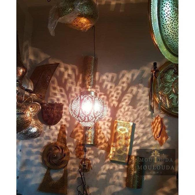 4 Colors Moroccan Chandelier, beautiful Ceiling Light, Boho Lighting, used as Modern Lighting or Art Deco Lamp