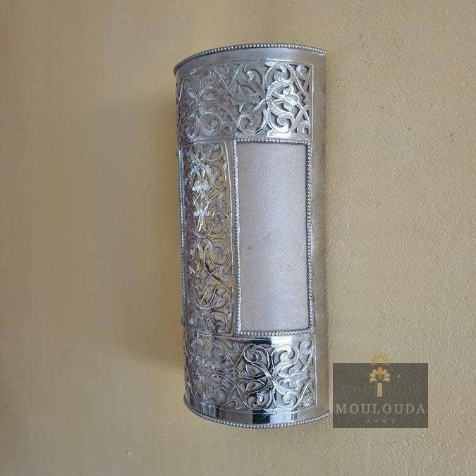 Moroccan Sconce, Wall Lamp - Hanging Wall Light - Boho Lighting - Modern Lighting - Art Deco Lamp - Metal Wall Lamp - Brass Wall Light