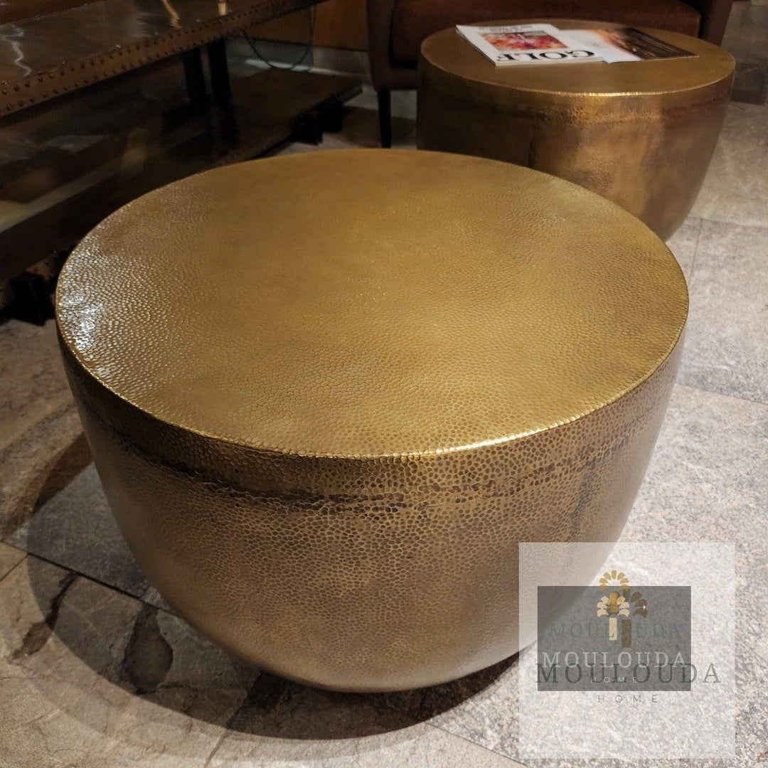 Razan Table, Large luxury decoration, handmade, hand hammered