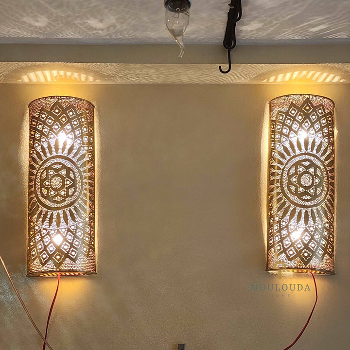 Elevate Your Decor with a Moroccan Brass Chandelier - Luxury Pendant Lamp for Your Home