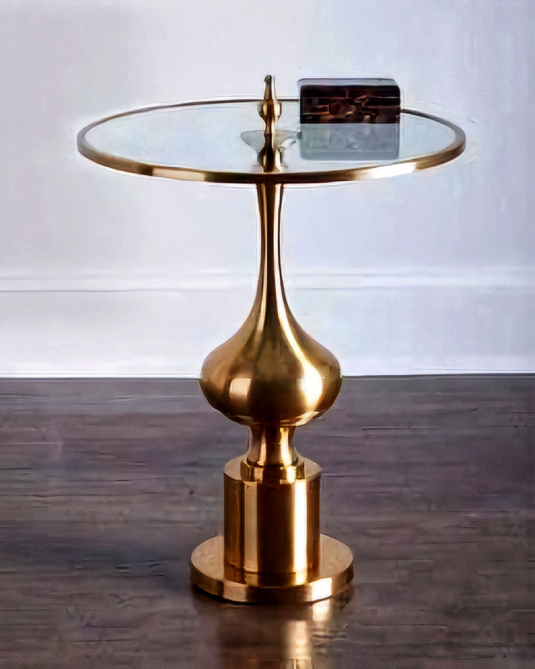 Brassware table, art handmade table